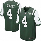 Nike Men & Women & Youth Jets #4 Quigley Green Team Color Game Jersey,baseball caps,new era cap wholesale,wholesale hats